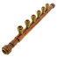 3/4" Open Copper Manifold w/ 1/2" Push-Fit Outlets (6 Outlets)
