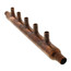 1" Copper Manifold w/ 1/2" PEX Outlets and 3/4" PEX Inlets (5 outlets)