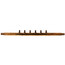 3/4" Male Sweat × 3/4" Male Sweat Copper Manifold w/ Extended Trunk, 1/2" PEX Outlets (6 Outlets)