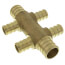 PEX Crimp Multiport Tee (4) 1/2" Branches (2) 3/4" Trunk Ends