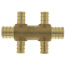 PEX Crimp Multiport Tee (4) 1/2" Branches (2) 3/4" Trunk Ends