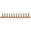 1" Female Sweat x Spin Closed (Right) Manifold, 1/2" PEX Outlets, Lead Free (12 Outlets)