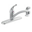 Chateau Single Handle Kitchen Faucet w/ Spray (Chrome), 67430