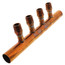 1" Male Sweat Copper Manifold w/ 1/2" MIP Loops (4 Outlets)