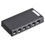 Surface-mount Quickport, Box, 6-port (Black)
