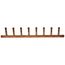 1-1/4" Male Sweat Copper Manifold w/ 3/4" Sweat Loops (8 Outlets)