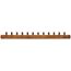 2" Male Sweat Copper Manifold w/ 3/4" Sweat Loops (12 Outlets)