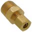 1/4" OD x 3/8" MIP Brass Compression Connector