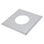2-Gang 2.15" Dia. Arrow Hart Surface Mount Receptacle, Steel - Silver