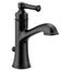Dartmoor Matte Black 1 Handle Bathroom Faucet, 6803BL