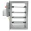 8" x 12" Rectangular Bottom Mounted Damper
