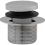1.865" OD x 11.5" Threads x 1.25" Foot Actuated Bathtub Closure (Chrome Plated)