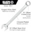 12 Piece Combination Wrench Set (1/4" to 15/16")