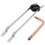 1/2" PEX Crimp Shower Riser Elbow Rough In Kit w/ 1 Lock Block for 16" Stud Bays