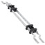 1/2" PEX Crimp Lav/Sink Rough In Kit w/ 6" Stub Out Elbow, 2 Lock Blocks for 16" Stud Bays
