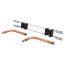 1/2" PEX Crimp Lav/Sink Rough In Kit w/ 6" Stub Out Elbow, 2 Lock Blocks for 16" Stud Bays