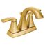 Voss Brushed Gold 2 Handle Bathroom Faucet, 6901BG