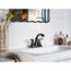 Voss Two-handle High Arc Bathroom Faucet (Matte Black), 6901BL