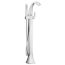 Voss Single Handle Floor Mounted Tub Filler w/ Handheld Shower (Chrome), 695
