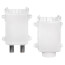 OxBox Washing Machine Outlet Box w/ Mini-Rester Water Hammer Arresters Rough-In Pack - 1/2" Female Sweat