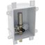 OxBox Ice Maker Outlet Box w/ Water Hammer Arrestor Rough-In Pack - 1/2" CPVC Male (Lead Free)