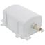 OxBox Ice Maker Outlet Box w/ Water Hammer Arrestor Rough-In Pack - 1/2" CPVC Male (Lead Free)