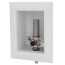 OxBox Ice Maker Outlet Box w/ Water Hammer Arrestor - 1/2" PEX Crimp Connection (Lead Free)