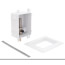 Ox Box Ice Maker Outlet Box w/ Water Hammer Arrestor - 1/2" PEX Crimp Connection (Lead Free)