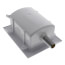 OxBox Toilet/Dishwasher Outlet Box w/ Mini-Rester Water Hammer Arrester - 1/2" MIP/Sweat (Lead Free)
