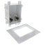 OxBox Lavatory Outlet Box Standard Pack - 1/2" PEX Crimp Connection (Lead Free)