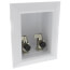 OxBox Lavatory Outlet Box Standard Pack - 1/2" PEX Crimp Connection (Lead Free)