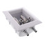OxBox Lavatory Outlet Box w/ Mini-Rester Water Hammer Arrester - 1/2" F1960 Expansion PEX (Lead Free)