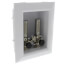 OxBox Lavatory Outlet Box w/ Water Hammer Arrestor - 1/2" PEX Crimp Connection (Lead Free)
