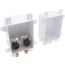 OxBox Washing Machine Outlet Box Rough-In Pack - 1/2" Female Sweat, Lead Free