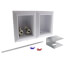 OxBox Washing Machine Outlet Box Standard Pack - 1/2" Expansion PEX F1960 (Lead Free)