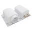 OxBox Washing Machine Outlet Box w/ Mini-Rester Water Hammer Arresters Standard Pack - 1/2" Expansion PEX (No Lead)