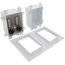 OxBox Washing Machine Outlet Box w/ Mini-Rester Water Hammer Arresters Standard Pack - 1/2" Expansion PEX (No Lead)