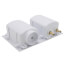 OxBox Washing Machine Outlet Box w/ Water Hammer Arrestor - 1/2" PEX Crimp Connection (Lead Free)