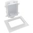 OxBox Washing Machine Outlet Box w/ Frame - 1/2" PEX Crimp Connection (Lead Free)
