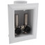 1/2" Expansion PEX OxBox ONE Washing Machine Outlet Box w/ Water Hammer Arrestors (Lead Free)