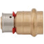 1" PEX Press x 1/2" FPT PureFlow Polymer Press Adapter (Lead Free)