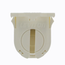 Fluorescent Lampholder, Dedicated T8, 16mm Lamp Center, Small Bi-pin, w/ Post Mounted (White)