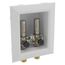 OxBox Lavatory Outlet Box w/ Mini-Rester Water Hammer Arrester - 1/2" MIP/Female Sweat (Lead Free)