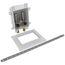 OxBox Lavatory Outlet Box w/ Mini-Rester Water Hammer Arrester - 1/2" MIP/Female Sweat (Lead Free)