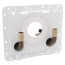 1/2" Male Sweat/Press/Push Inlet x 3/8" OD Compression OmniPanel Dual Valve Access Panel