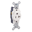 20A Single Receptacle/outlet, Commercial Grade, Self-grounding (White)