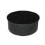 6" Black Matte Clean Out Cap