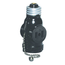 Indoor 660W, 125V 2-pole, 2-wire Pull Chain Lampholder w/ 2 Outlets Pull Chain Controls Lamp Socket Only, While Outlet Is Continuously Live (Black)