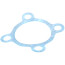 Suction Valve Gasket, 6D681131