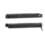 120v 15A 19" Rack Mount w/ switch & 5-15p Plug, 1440 Joules, 330v Impulse Clamping (Black)
